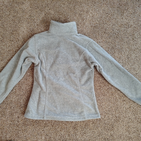 Columbia Benton Springs 🩶 Gray Full-Zip Jacket, Size Small - Picture 3 of 4